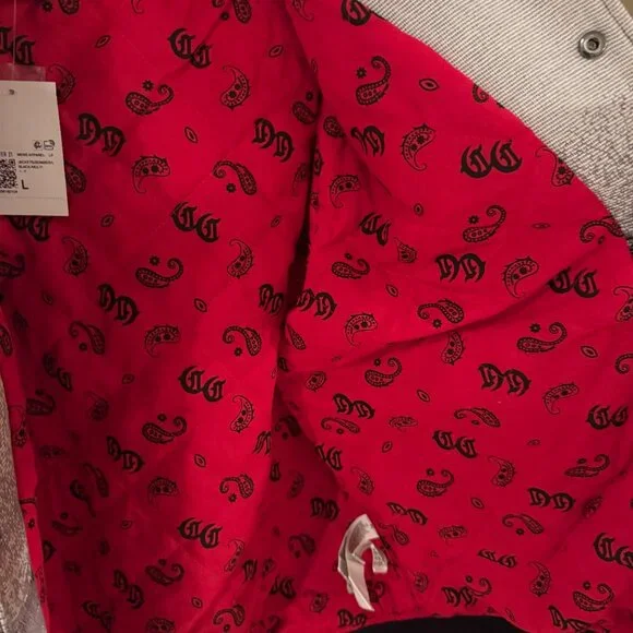 Compton Cowboys x Forever 21 Men’s Varsity Jacket – Large – Western Horseback Gr - Picture 12 of 16